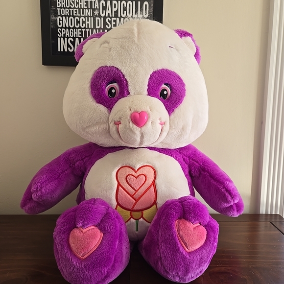 Care Bears Purple and White Plush Toy - Picture 1 of 7